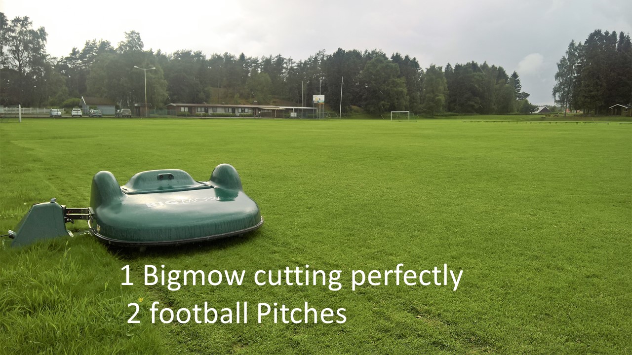Why choose a professional robot mower instead of several little robots?
